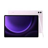 Samsung Galaxy Tab S9 FE+ 12.4” 256GB Android Tablet, IP68 Water- and Dust-Resistant, Long Battery Life, Powerful Processor, S Pen, 8MP Camera, Lightweight Design, US Version, 2023, Lavender