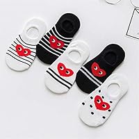 5 Pairs/lot Cotton Kawaii Love Baby Girls Baby Boys Socks Newborn Girls Sock Cute Toddler Kid Socks for Wholesale