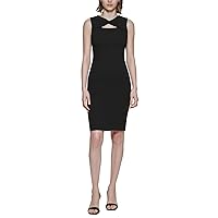 Calvin Klein Women's Cutout Detail Chest Sheath Dress