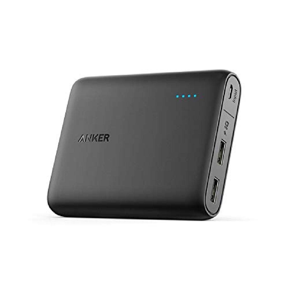 Anker PowerCore 10400 Portable Charger with PowerIQ for iPhone, iPad, Samsung Galaxy and More (Black)