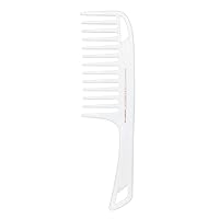 Cricket Ultra Smooth Coconut Detangler Comb for Wet, Dry, Long, Thick, Curly Hair Anti-Frizz Detangling Shower Comb with Coconut Oil and Keratin Protein Infused Plastic