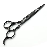 Professional Hairdressing Scissors Hair Cutting Scissors Shears set for Barber Salon (6 inch flat)