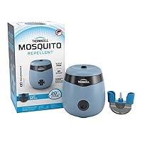 Thermacell Patio Shield Mosquito Repellent E-Series Rechargeable Repeller; 20’ Mosquito Protection Zone; Includes 12-Hour Repellent Refill; No Spray, Flame or Scent; Bug Spray Alternative