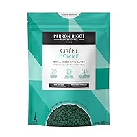 Cirepil - Homme - 800g / 28.22 oz Wax Beads Bag - Fresh Marine Scent - Flexible Formula for Male, Easy Application and Removal