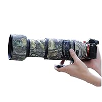 Camouflage Waterproof Lens Coat for TAMRON 150-500mm F5-6.7 Di III VC VXD Rainproof Lens Protective Cover (Green Leaf Camouflage, E-Mount)
