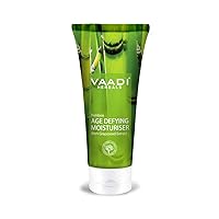 Vaadi Herbals Bamboo Age Defying Moisturizer Cream For Face With Grapeseed Extract 12.2 Oz, (Pack Of 6 X 60 Ml)
