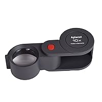 ESCHENBACH 1182-10 Folding Plastic Magnifier Inspection Magnifier 10x Magnification