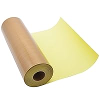 6Pack 36in x 90ft 5Mil PTFE Sheet Roll Heat Press Cover PTFE Sheet Self-Adhesive PTFE Coated Fiberglass Fabric Sheet Roll - US Stock