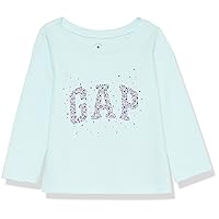 GAP Baby Girls' Brannan's Favorites Logo Long Sleeve Tee T-Shirt