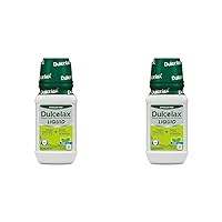 Dulcolax Liquid Laxative, Stimulant Free Laxative for Comfortable Relief, Mint Flavor, 12 oz. (Pack of 2)