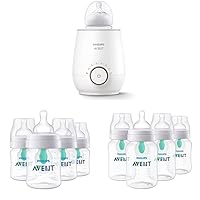 Philips Avent Fast Baby Bottle Warmer & Anti-Colic Baby Bottles & Anti-Colic Baby Bottles