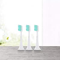 Original XIAOMI MIJIA Sonic Electric Toothbrush Heads 3PCS Smart Toothbrush DuPont brush head Mini Mi Clean Sonic Oral Hygiene compatible for T300 and T500