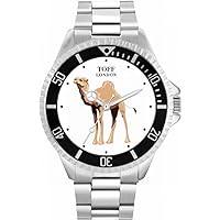 Camel Mens Wrist Watch 42mm Case Custom Design