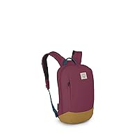 Osprey Arcane Small Day Commuter Backpack, Allium Red/Brindle Brown