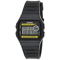 Casio F-94Wa-9Dg Men's Digital Multi-Function Black Rubber Watch