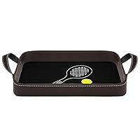 Tennis Ball Convenient Tray Serving Trays with Handle 13.5