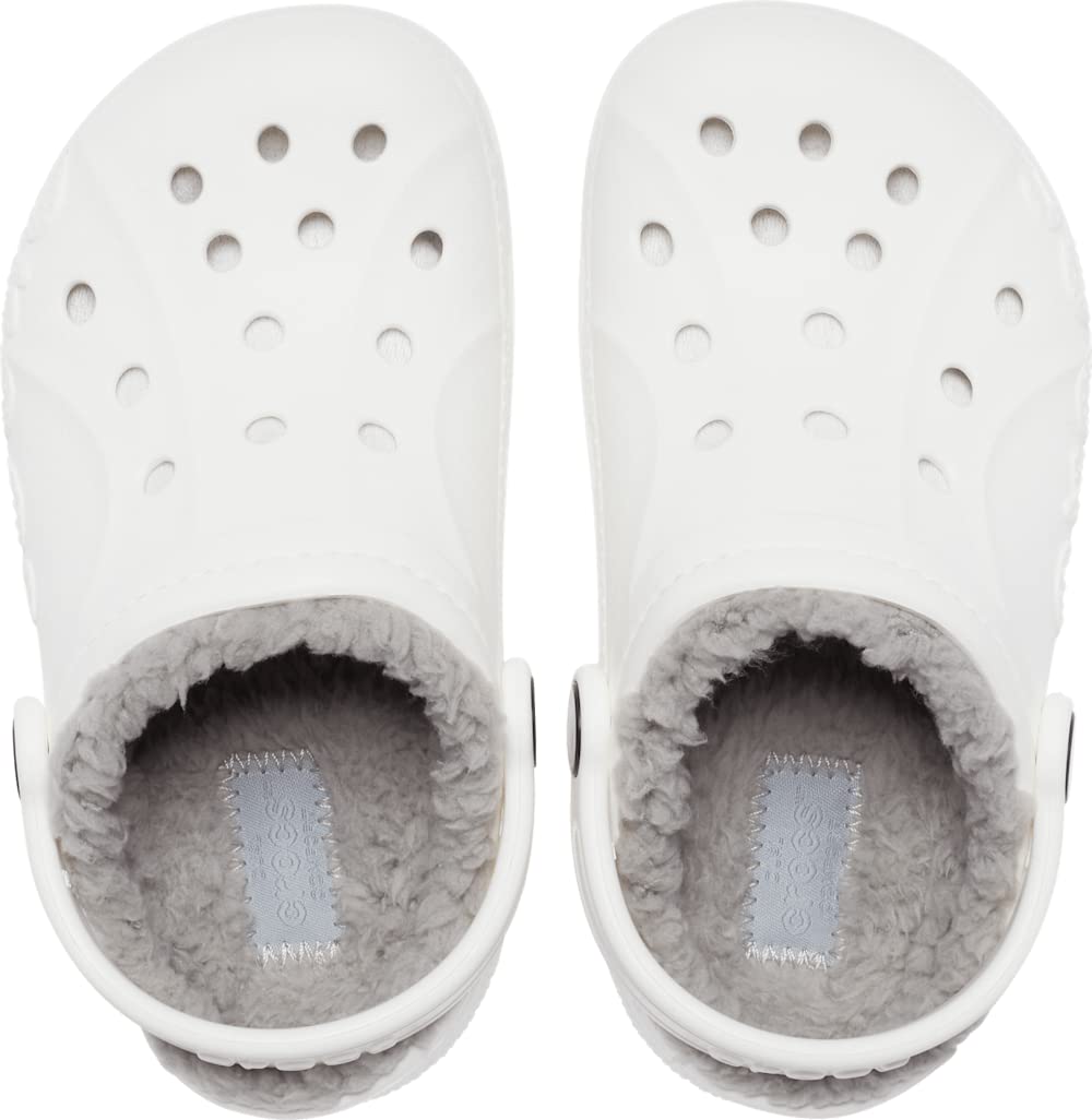 Crocs Unisex-Child Baya Lined Clog | Kids' Slippers