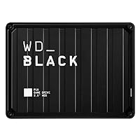 WD_BLACK 2TB P10 Game Drive - Portable External Hard Drive HDD, Compatible with Playstation, Xbox, PC, & Mac - WDBA2W0020BBK-WESN