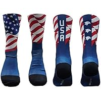 Reebok Women's Ot Crossfit Socks, Blue Red,S - US