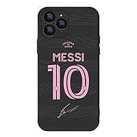 ZERMU for iPhone 13 Pro Case, Lione%l Mess%i Super Soccer Star Miam%i #10 Fashion Full Protection Soft Silicone TPU Shock Absorption Bumper Cover Case for iPhone 13 Pro 6.1 inch