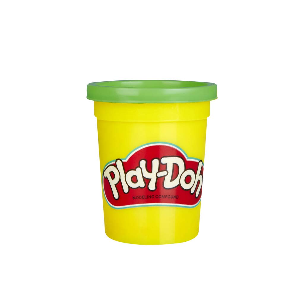 PLAY-DOH E4828F02 Bulk 12-Pack of Green Non-Toxic Modelling Compound, 4-Ounce Cans, Multicolour