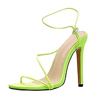 Womens Ankle Strap Low Platform Wedge Sandals Diamond Strap High Heels New Solid Color Square Toe Large Size Design
