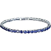 Cute 4mm Zirconia Crystal Bracelet Tennis Bracelet Iced Out Chain Bracelets for Girls Women Men Chain Trendy Wedding Jewelry Durable design
