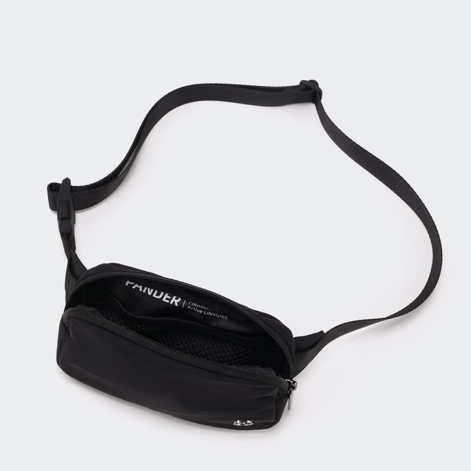 Mini Belt Bag 0.7L, Pander Waterproof Mini Everywhere Fanny Pack Purse for  Women and Men. (CA, Black Onyx)