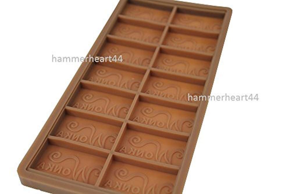 WILLY WONKA DIY Chocolate Factory Bar Casting Mold Mould 7.5'' x 3.5