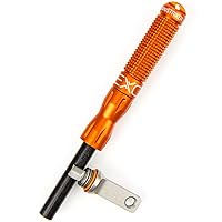 Exotac nanoSTRIKER XL Self Contained Ferrocerium Fire-Starter with Stainless Steel and Tungsten Carbide Striker, Waterproof 1/4 in. Ferro Rod Produces Up To 3,000 Fire-Starting Strikes