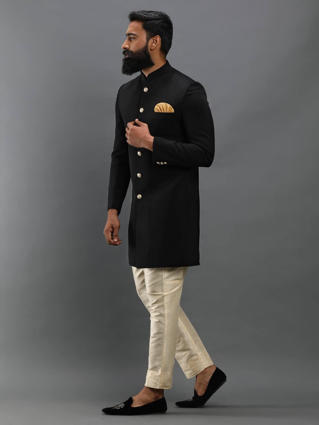 Elina fashion Men's Bandhgala Jodhpuri Nehru Jacket Waistcoat With Pant | Indian Stitched Readymade Festive Wear