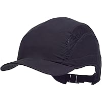 Scott Firstbase Safety Baseball Cap, Black, Grey, One Size, gray