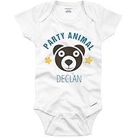 Birthday Boy Party Animal Declan: Baby Onesie®