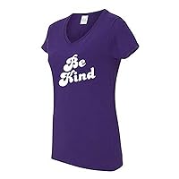 Be Kind Graphic T-shirt - Women's V neck