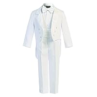 Boy's Classic Ring Boy Signature Tuxedo Set with Tail