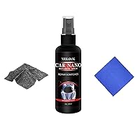 Nano Car Scratch Removal Spray, Car Scratch Repairing Spray with Nano Cloth, Fast Scratch Remover Coating Oxidation Liquid for Vehicles (100ML-1Pc)