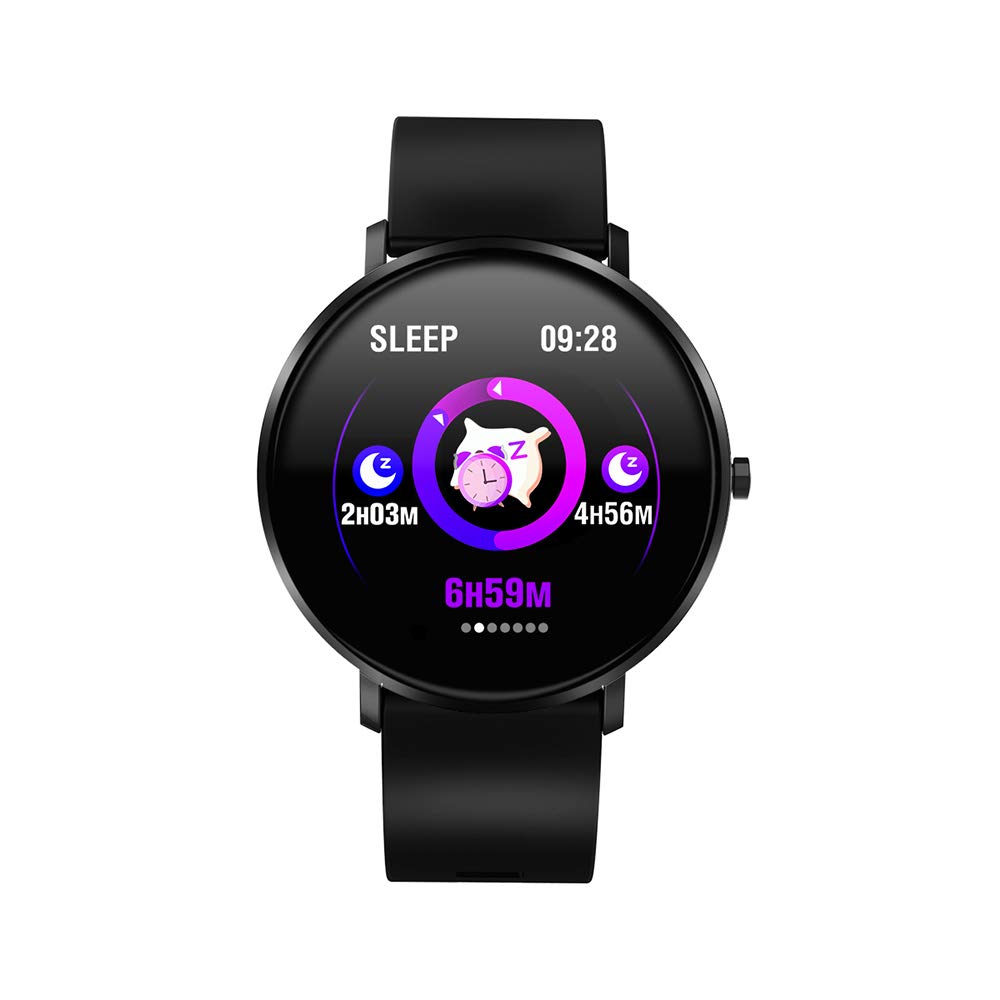 Bluetooth Smart Watch, Health & Fitness Tracker Heart Rate Monitor Blood Pressure Activity Watch, Waterproof Smart Watch 1.3'' Color Screen