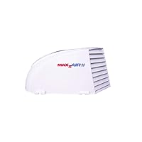 Maxxair Maxx II 00-933081 Standard Vent Cover, One Piece Design, Super Tough Wind Resistant Cover for Roof Vents, White