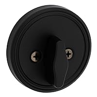 Safelock SD9300-514 One Sided Deadbolt with RCAL Latch and RCS Strike Iron Black Finish