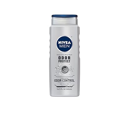 NIVEA Men Platinum Protect 3-in-1 Body Wash 16.9 Fluid Ounce