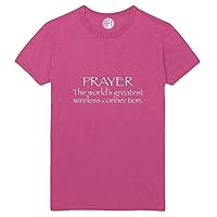 Prayer - The Worlds Greatest Wireless Connection Printed T-Shirt