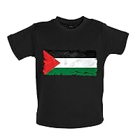 Palestine Grunge Style Flag - Organic Baby/Toddler T-Shirt