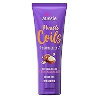 Aussie Miracle Coils Shaping Jelly 6.8 Ounce Tube (Pack of 2)