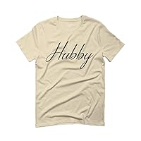 VICES AND VIRTUES Letter Printed Hubby Couple Wedding Wifey Matching Groom for Men T Shirt