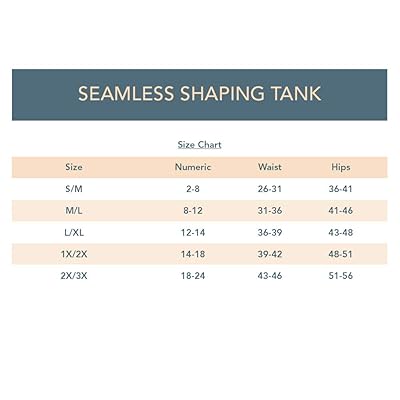 ESSENTIALS BY TUMMY TANK Womens Seamless Shaping Tank