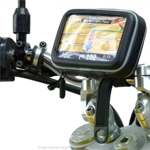 ARKON GPS SatNav Locking Strap Motorcycle Bike Mount (SKU 16405)