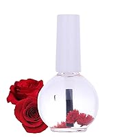 Cuticle Oil for Nails, Nail Cuticle Oil, Rose Scented Cuticle Oil, Cuticle Moisturizer, Cuticle Oil for Nail Growth, Nail Strengthener for Thin Nails and Growth, Nail Oil Treatment for Damaged Nails (Rose)