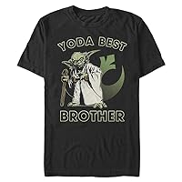 STAR WARS Yoda Best Brother Men's Tops Short Sleeve Tee Shirt