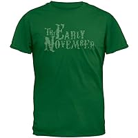 Early November The Logo Slim Fit T-Shirt - X-Large Green