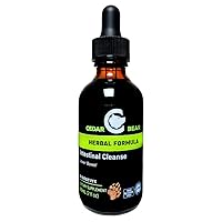 Cedar Bear Intestinal Cleanse a Liquid Herbal Supplement That Moderates The Environment of The Digestive System, Allowing Beneficial Flora to Flourish 2 Fl Oz